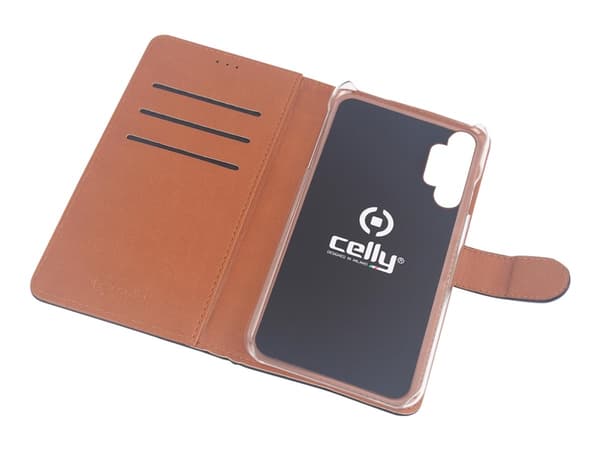 Celly WALLY946, Folio-kotelo, Samsung, Galaxy A32 5G/LTE, 16,5 cm (6.5"), Musta