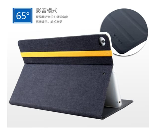 lyxfodral för Apple iPad air 5 gul