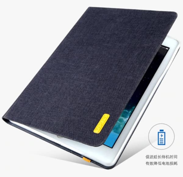 lyxfodral för Apple iPad air 5 gul