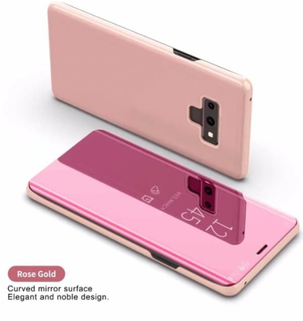 Note 9 flip fodral rosa Rosa