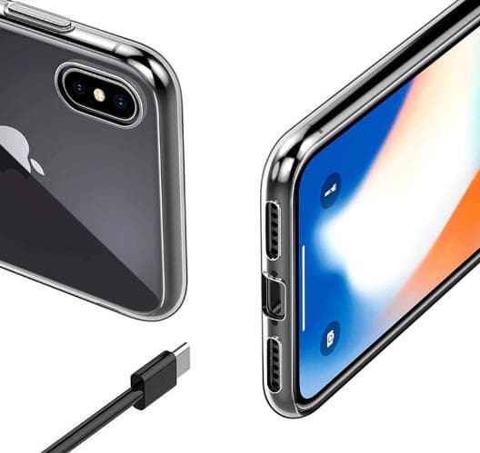 UVR Ultra Slim Transparent Silikon fodral till iPhone Xr