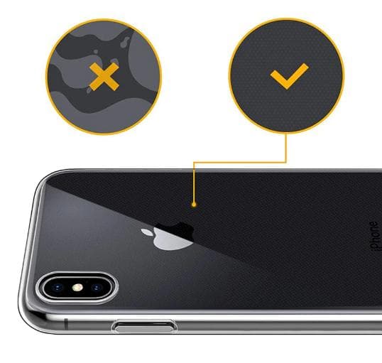 UVR Ultra Slim Transparent Silikon fodral till iPhone Xr