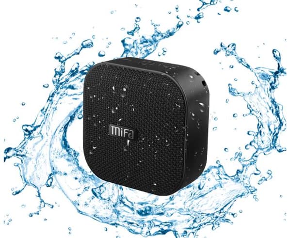 Vattentät Mifa Bluetooth-högtalare röd