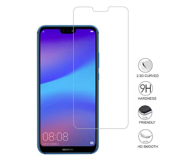 2 st härdad glas för Huawei P20 pro