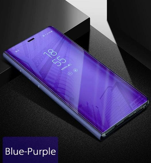 Flipcase för One plus 7 pro svart Lila