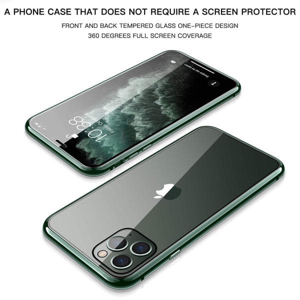 magnet fodral för din iphone 11 pro grön