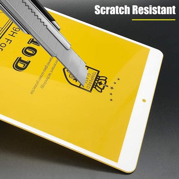 2 st  härdad glas för Ipad pro 10.5" 10D vit