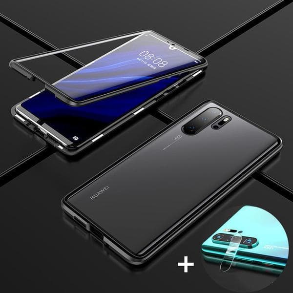 magneto fodral med Huawei P30 pro röd