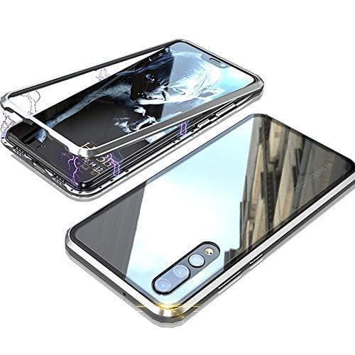 magneto fodral med Huawei P30 pro röd Guld