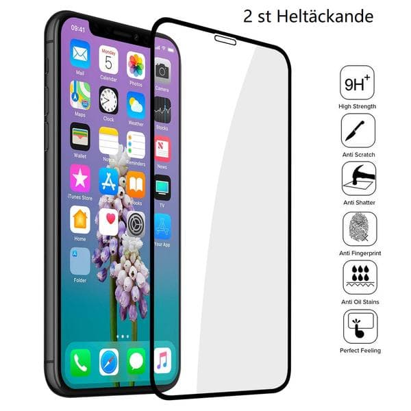 Heltäckande skärmskydd för Iphone 11pro/Xs/X
