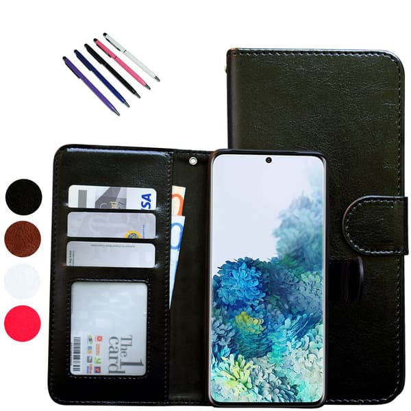 Samsung Galaxy S20 Plus - Læder cover / Beskyttelse