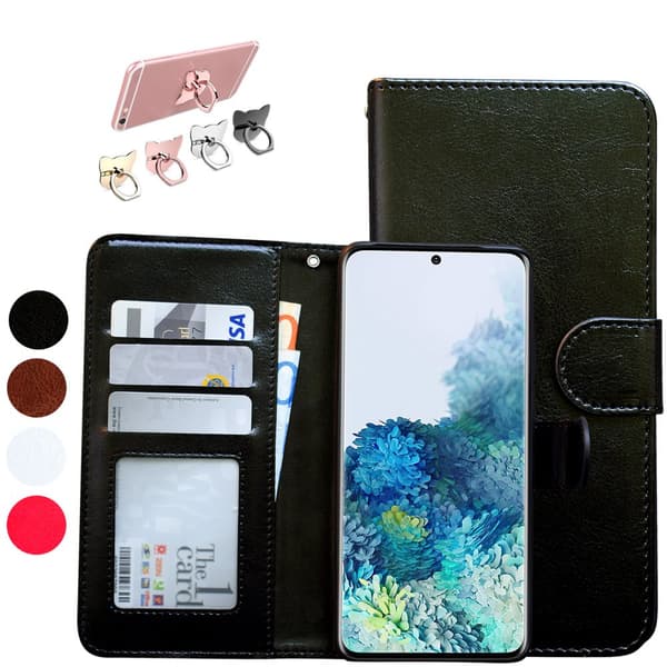 Samsung Galaxy S20 Plus - Læder cover / Beskyttelse