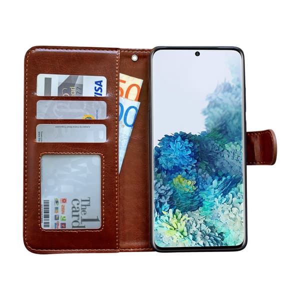 Samsung Galaxy S20 Plus - Läderfodral / Skydd