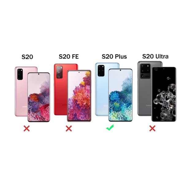 Samsung Galaxy S20 Plus - Läderfodral / Skydd