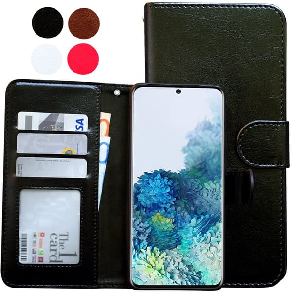 Samsung Galaxy S20 Plus - Läderfodral / Skydd