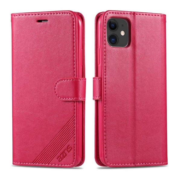 iPhone 12 - Praktiskt Stilrent YAZUNSHI Plånboksfodral