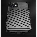Miniatyrbild 6 av 7: Thunder Twill Texture Skal iPhone 12 Mini - Svart
