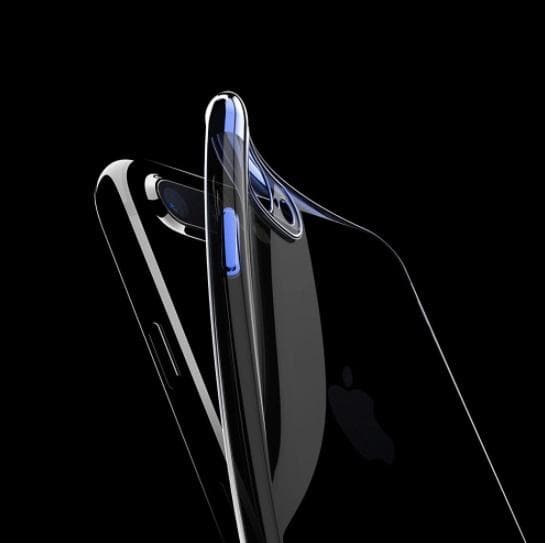 2 ST Skal till iPhone SE (20 / 22) / 8 / 7  Slim and Soft guld