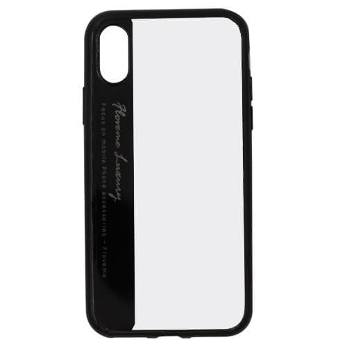 Floveme Luxury Silicone Case iPhone X/Xs Svart
