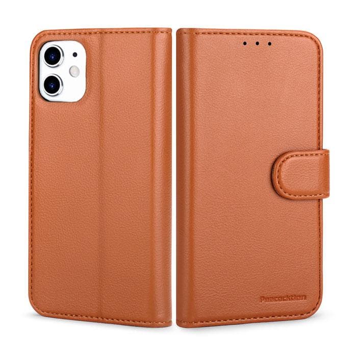 Mobilfodral Premium brun - iPhone 12 Mini