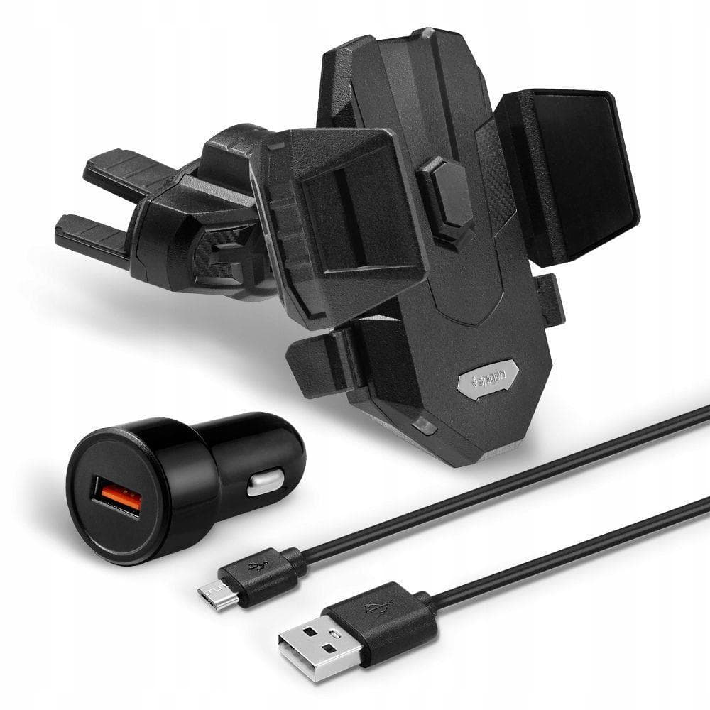 Spigen X35w Cd Car Mount Wireless Charger Black