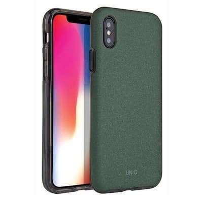 UNIQ iPhone case Lithos X / Xs olive / olive