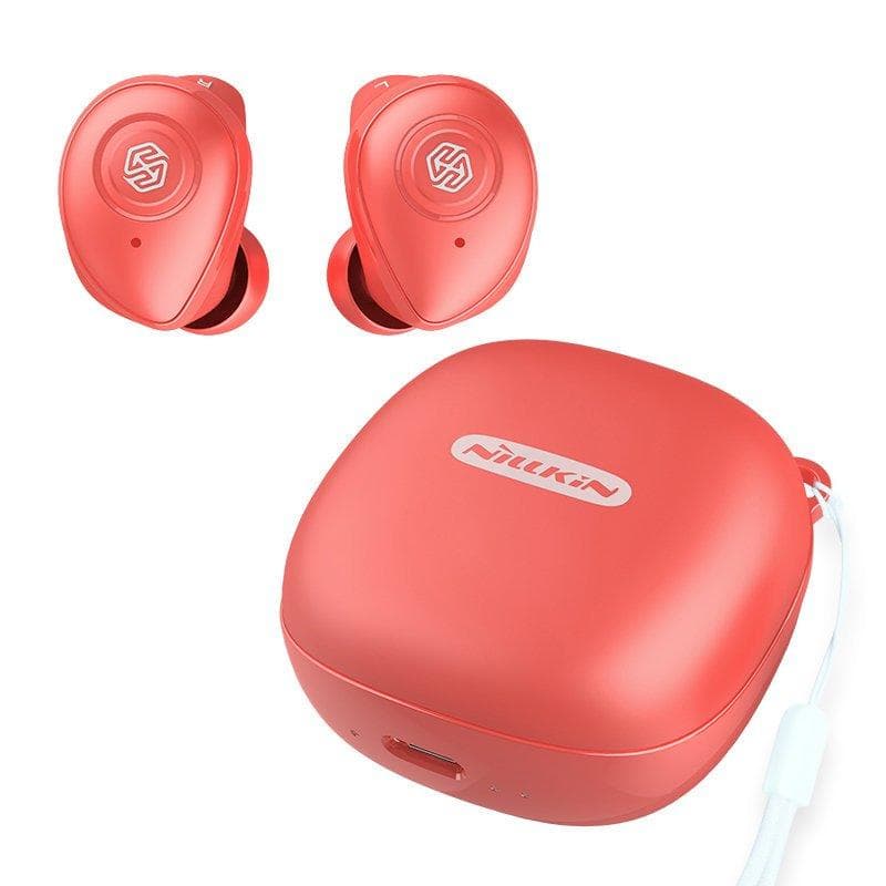 Nillkin TW003 GO TWS True Wireless Earphones Bluetooth 5.0 DSP noise reduction IPX5 water-resistance red (TW003 GO red)