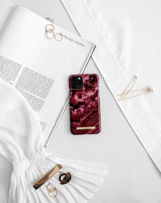 iPhone 11 Pro Max Claret Agate | iDeal of Sweden mobilskal