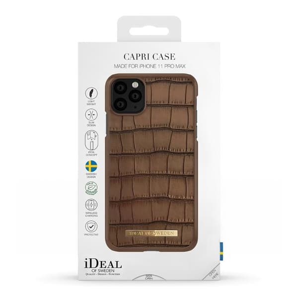 iPhone 11 Pro Max / XS Max Capri Case Brown | iDeal of Sweden skal