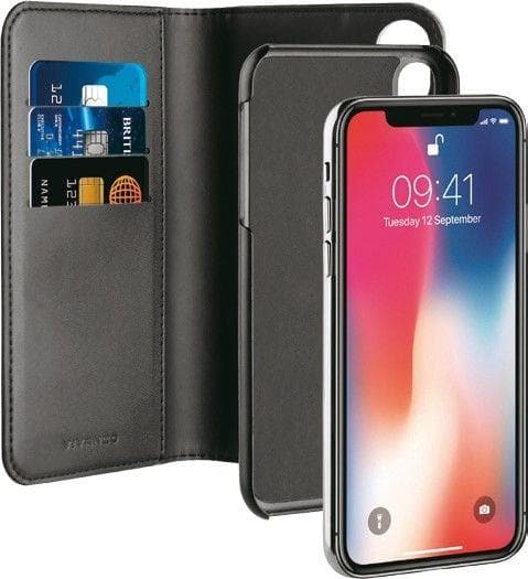 Mobilfodral Vivanco 2 in 1 Svart - iPhone 12 Mini