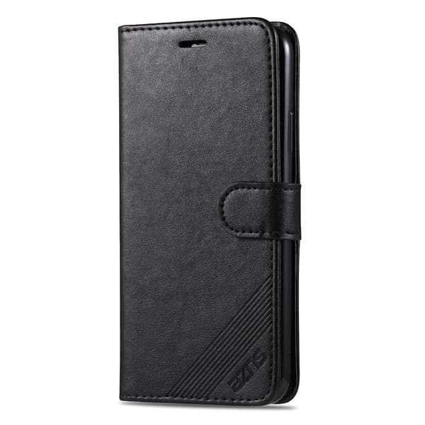 Smidigt Stilsäkert Plånboksfodral - iPhone 12 Svart
