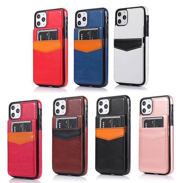 Praktiskt Stilrent Skal med Kortfack - iPhone 12 Pro
