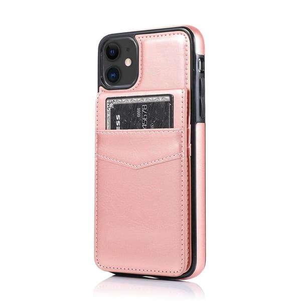 Skyddande Smidigt Skal med Kortfack - iPhone 12