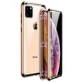 Miniatyrbild 1 av 6: iPhone 7/8 Magnetiskt skydd 360° härdat glas GULD