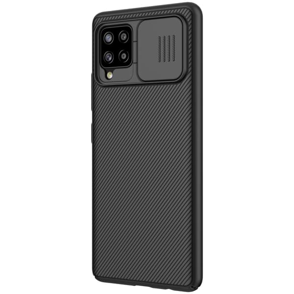 Nillkin Samsung Galaxy A42 5G Suojakuori CamShield Musta