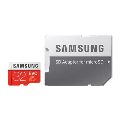 Original EVO Plus microSD Minnekort 32 GB med SD-Adapter
