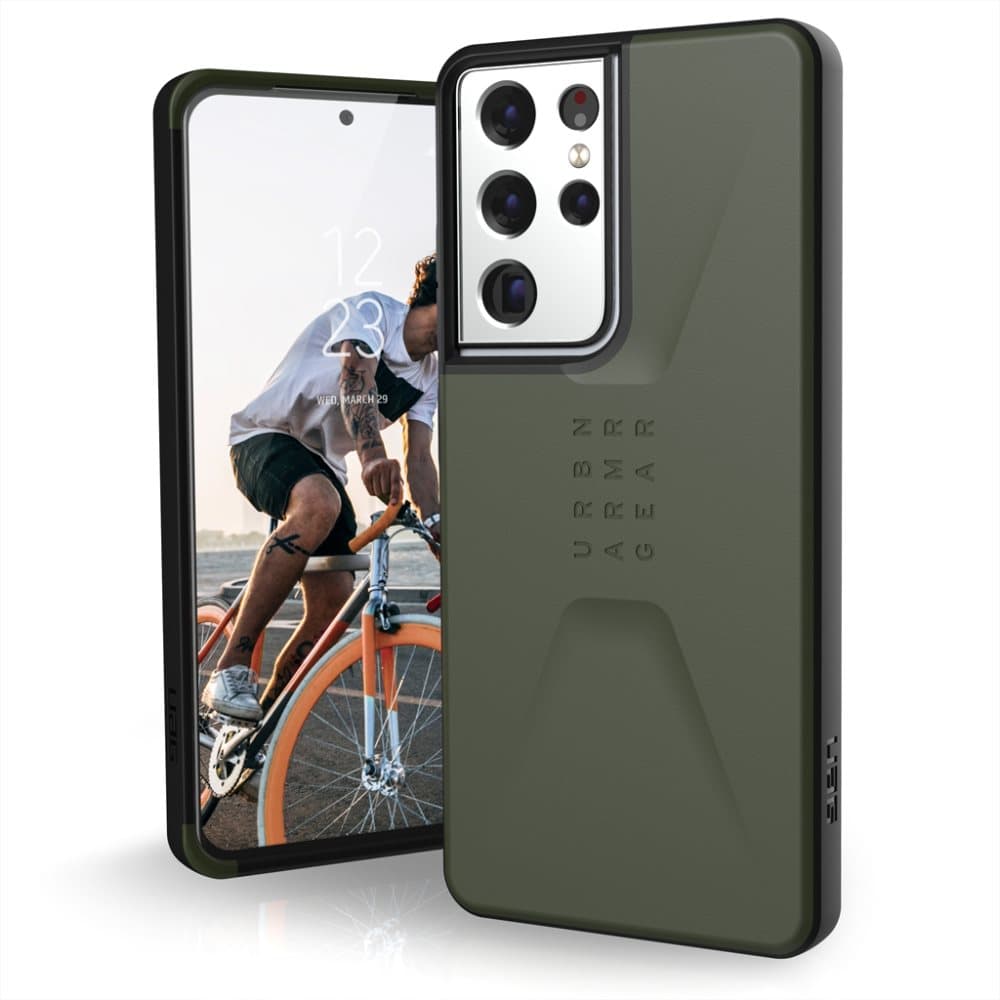 Urban Armor Gear (UAG) Samsung Galaxy S21 Ultra Skal Civilian Olive