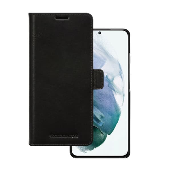 dbramante1928 Samsung Galaxy S21 Plus Kotelo Lynge Irrotettava Kuori Musta