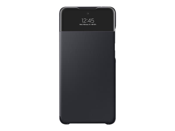 Samsung S View EF-EA725 - Lommebok for mobiltelefon - svart - for Galaxy A72