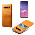 Miniatyrbild 5 av 11: Samsung S10+ skydd skal fodral skinn kort visa amex mastercard