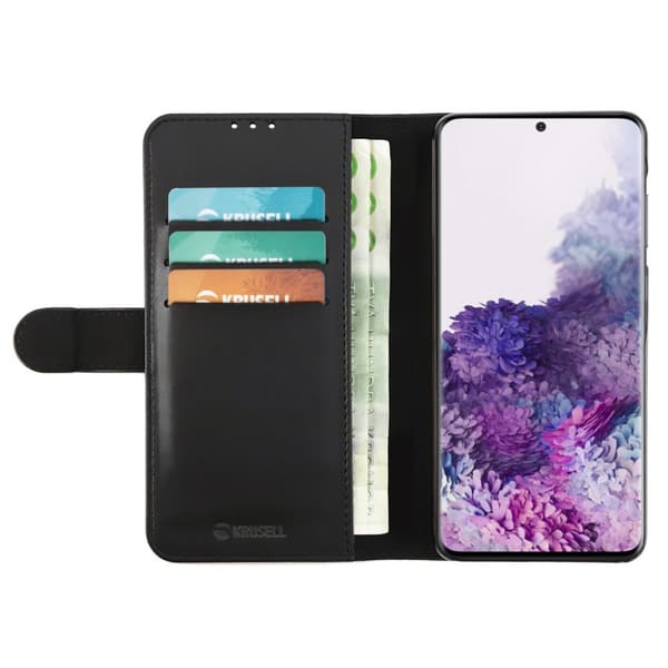 Krusell Samsung Galaxy S21 Ultra Etui PhoneWallet Sort