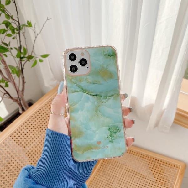 iPhone 12 Pro Max Skal i oändliga färger marmor mönster