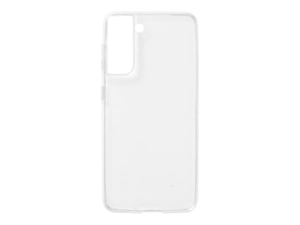 eSTUFF Soft Case - Baksidedeksel for mobiltelefon - UV-belagt termoplast-polyuretan - blank - for Samsung Galaxy S21 5G