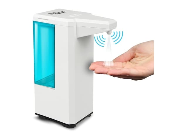 Automatisk dispenser för desinfektionsvätska 500ml för 4 AA-batterier Promedix PR-470