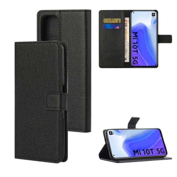 Plånboksfodral Xiaomi Mi 10T Pro - Svart