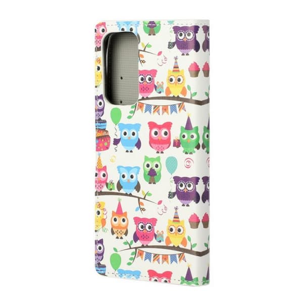 Plånboksfodral Xiaomi Mi 10T Pro - Ugglor På Kalas