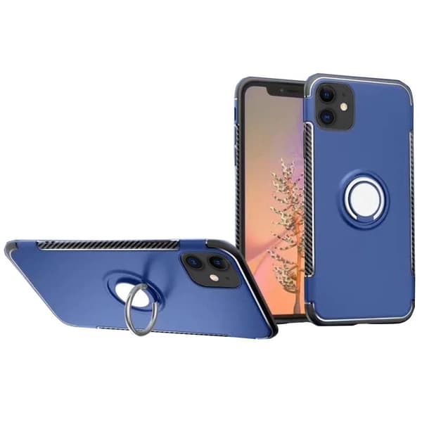 Praktiskt Skal med Ringhållare (FLOVEME) - iPhone 12 Mini