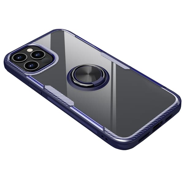 Smidigt Skal med Ringhållare - iPhone 12 Pro Max