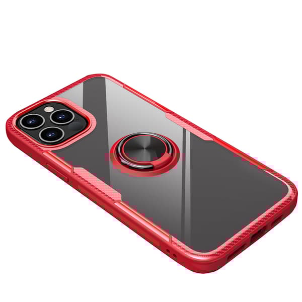 Smidigt Skal med Ringhållare - iPhone 12 Pro Max