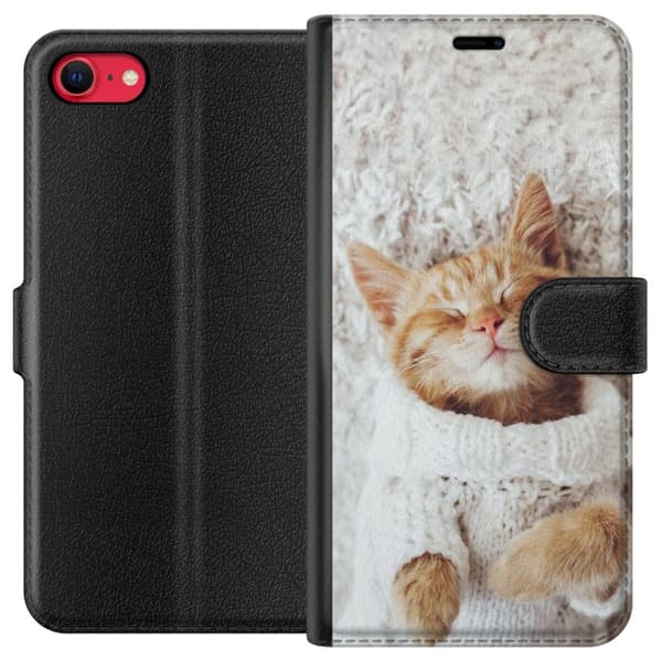 Apple iPhone 7 Tegnebogsetui Kitty Sweater